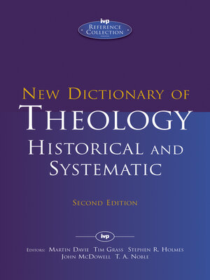 cover image of New Dictionary of Theology